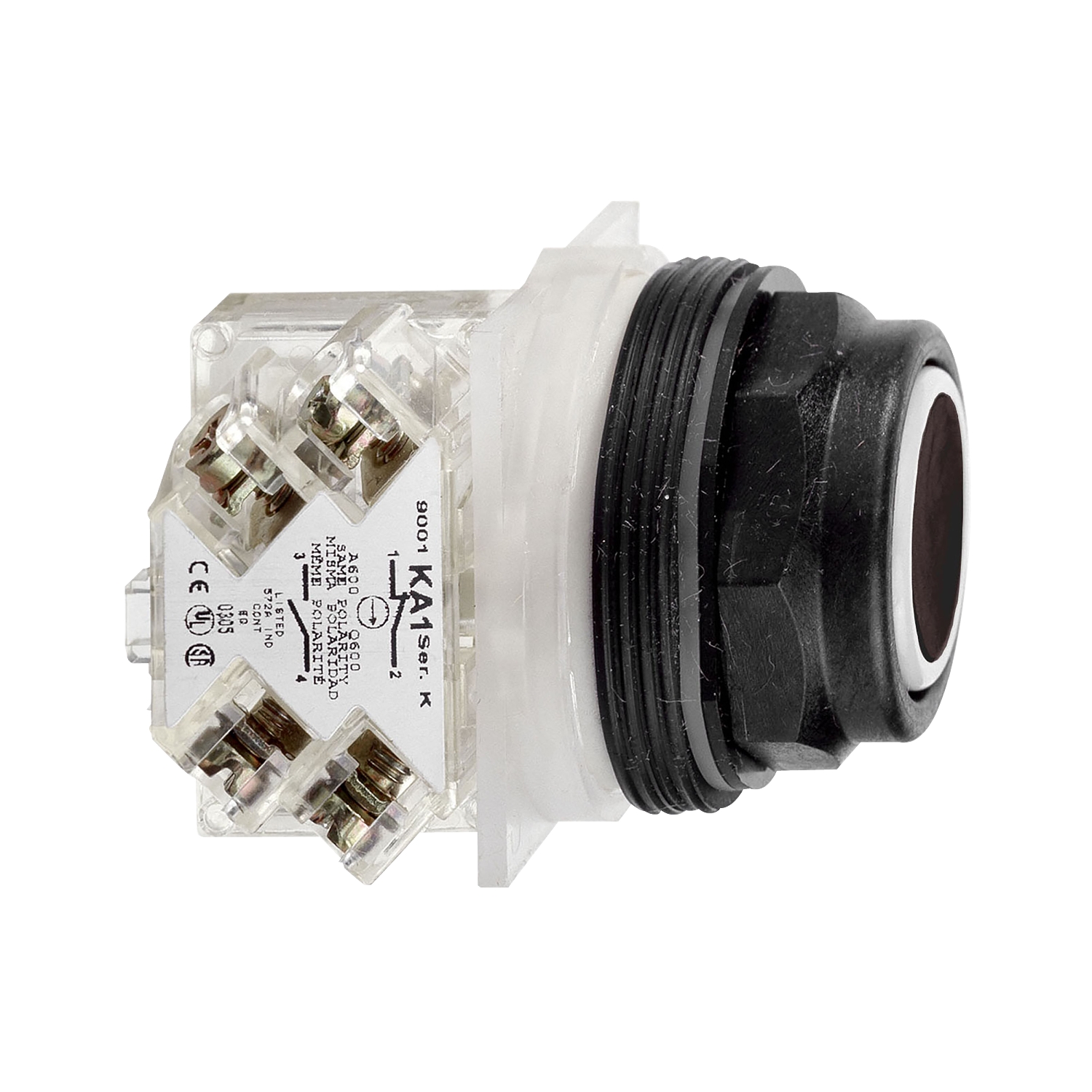 PUSHBUTTON 600VAC 10AMP 30MM SK +OPTIONS