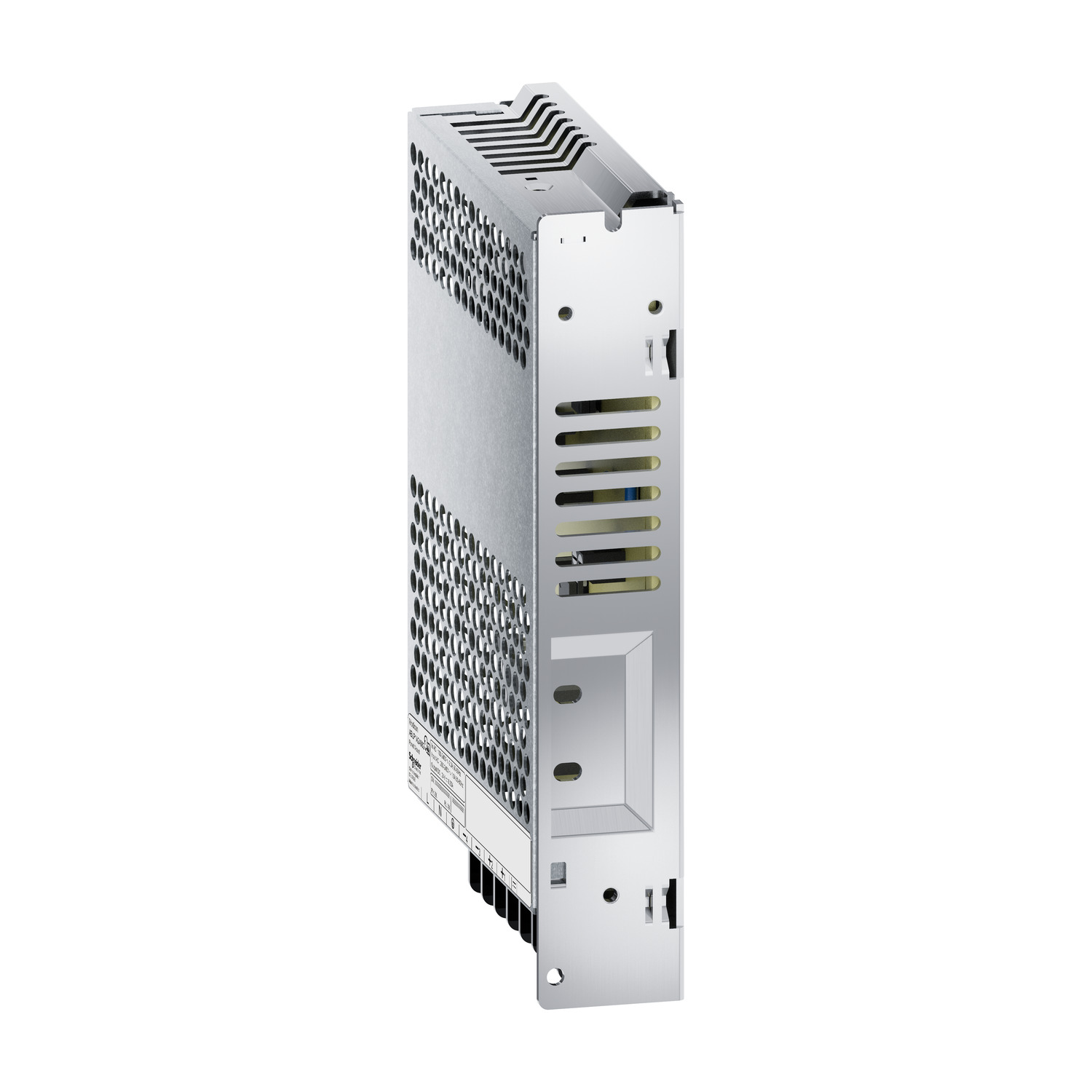 fonte de alimentação regulada, 100...240v ac, 24v 6.2a, monofásica, montaje en panel