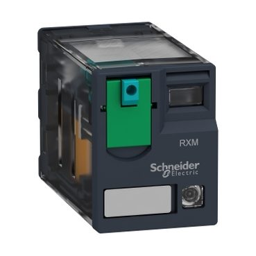 Ligação de relé miniatura - Harmony rxm - 2 co - 24v cc - led